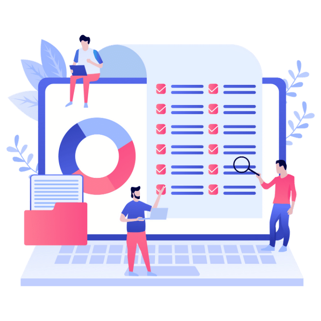Illustration of email segmentation strategy, featuring audience categorization and data-driven personalization.